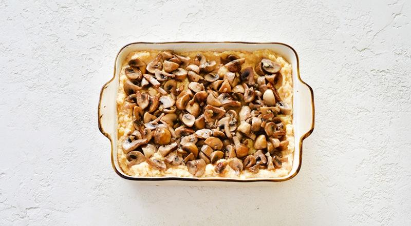 Запеченный картофель с грибами, пошаговый рецепт с фото