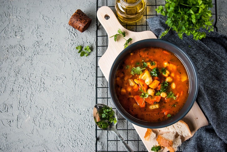 Сытный овощной суп, ничем не уступающий мясному – его захочется готовить каждый день