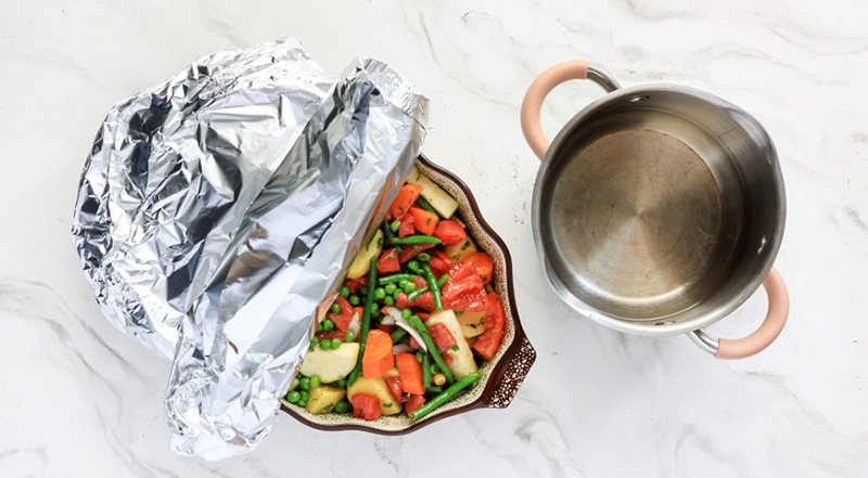 Классическое овощное рагу в духовке, пошаговый рецепт с фото на 326 ккал