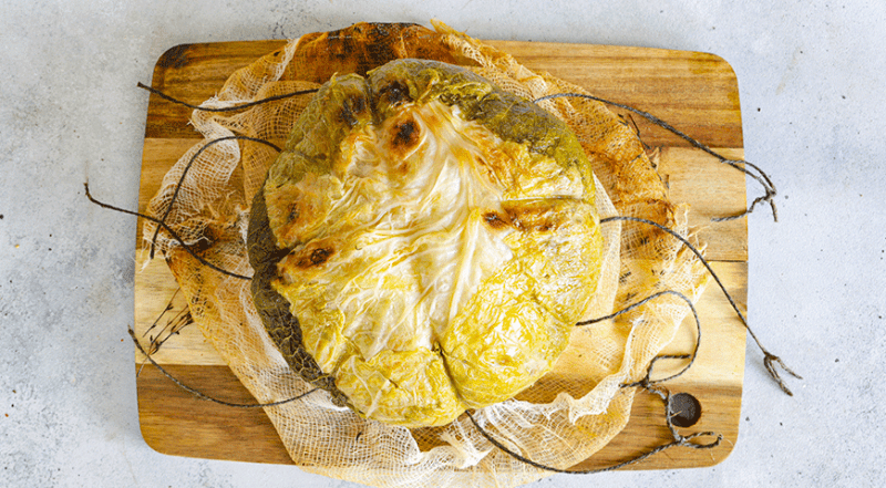 Фаршированная савойская капуста, пошаговый рецепт с фото