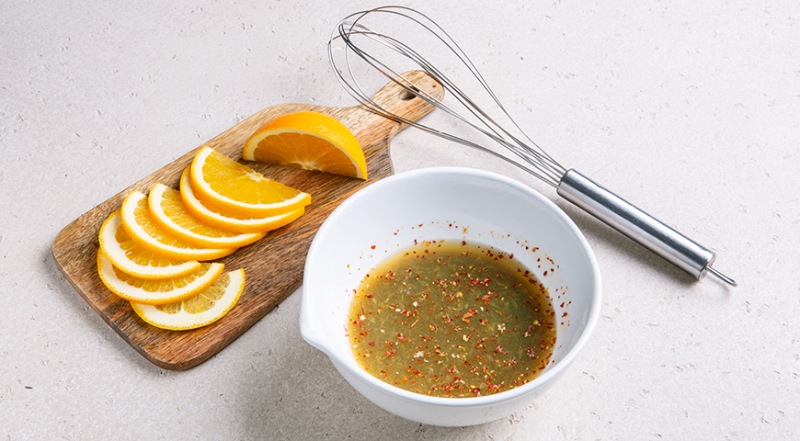 Стейк из лосося круглый с апельсиновым соусом, пошаговый рецепт с фото на 831 ккал