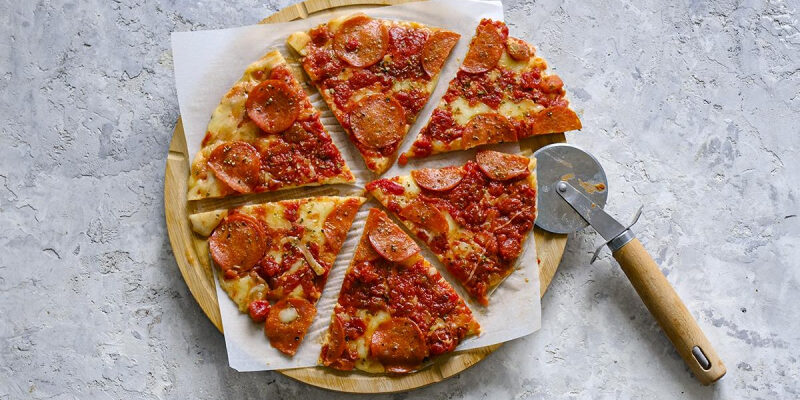 Пицца без теста, пошаговый рецепт с фото