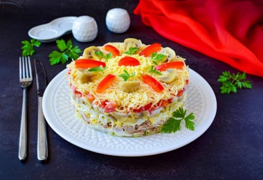 Фантастический салат с китайской капустой