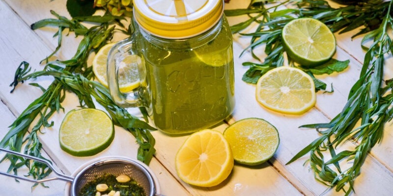 Домашний лимонад "Тархун" - пошаговый рецепт с фото, ингредиенты, как приготовить