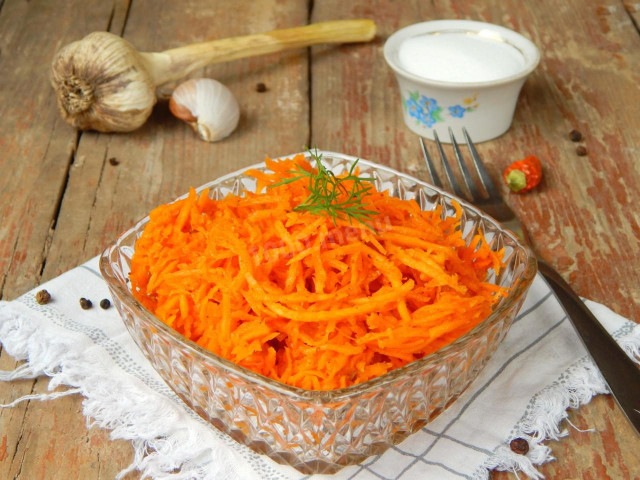 домашняя морковь