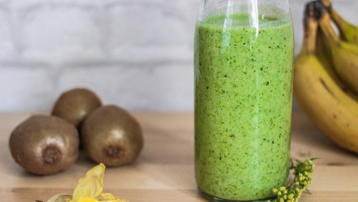 Зеленый смузи с киви и мятой - пошаговый рецепт с фото, ингредиенты, как приготовить