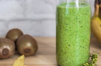 Зеленый смузи с киви и мятой - пошаговый рецепт с фото, ингредиенты, как приготовить
