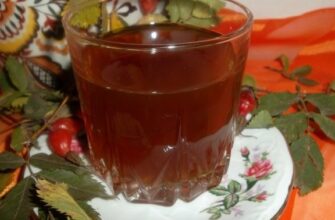 Чай из плодов шиповника с мелиссой - пошаговый рецепт с фото, ингредиенты, как приготовить