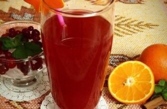 Клюквенно-апельсиновый морс - пошаговый рецепт с фото, ингредиенты, как приготовить