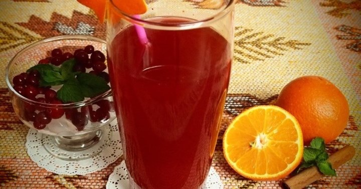 Клюквенно-апельсиновый морс - пошаговый рецепт с фото, ингредиенты, как приготовить