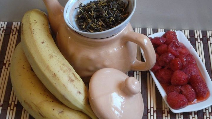 Смузи из банана и зеленого чая – пошаговый рецепт с фото, ингредиентами и инструкцией