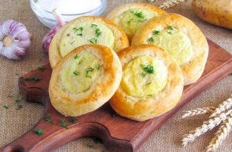 Шанежки с картошкой шаньги в духовке