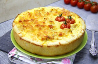 Киш Лорен с курицей