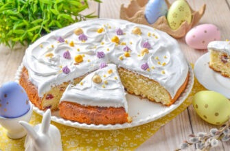 Кулич без духовки