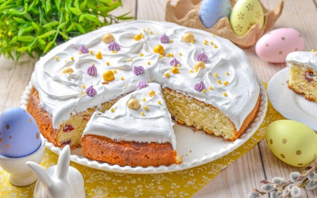 Кулич без духовки
