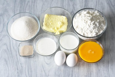 Пасхальный кулич с желатином
