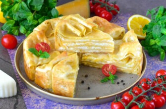 Сабурани домашний с сыром